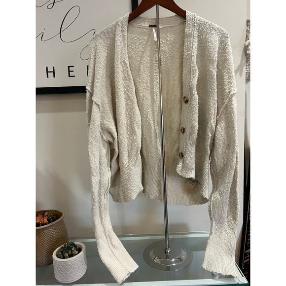 Free People Off-White Cardigan - Picture 2 of 6